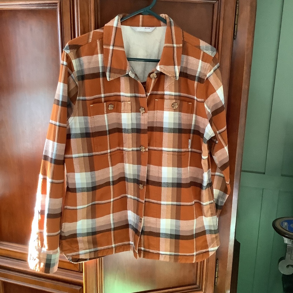 Stio women’s flannel shirt size L